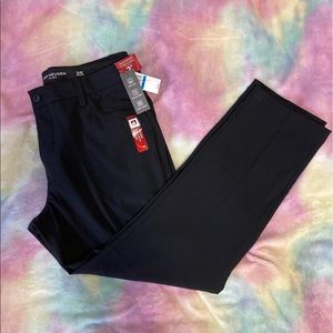 Van Heusen Black Tech Pants